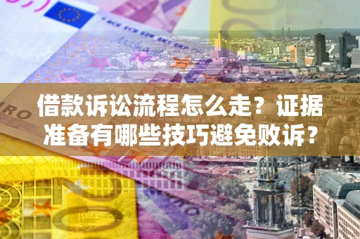 北京借款诉讼流程怎么走？证据准备有哪些技巧避免败诉？