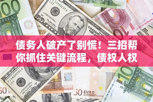 北京债务人破产了别慌！三招帮你抓住关键流程，债权人权益不再缩水