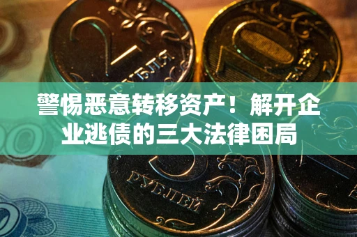 北京警惕恶意转移资产！解开企业逃债的三大法律困局